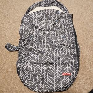 Skip Hop Stroll & Go Car Seat Cover - Gray Feather